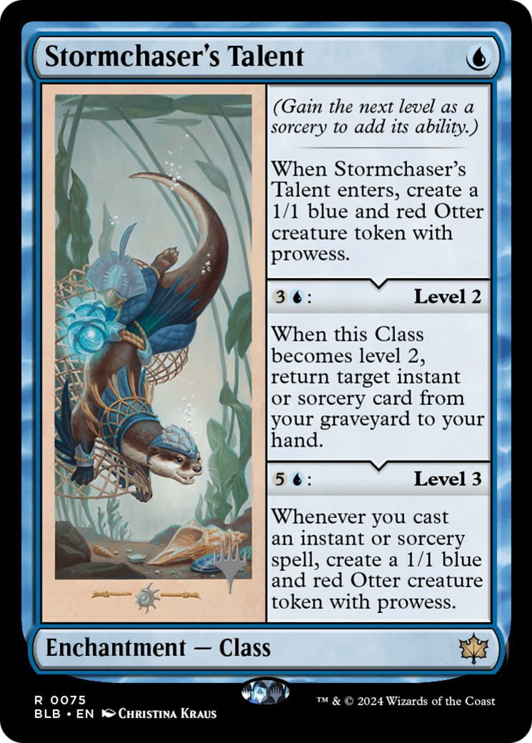 2024 Magic: The Gathering Bloomburrow Promos 2024 Magic: The Gathering Bloomburrow Promos #75p trading card
