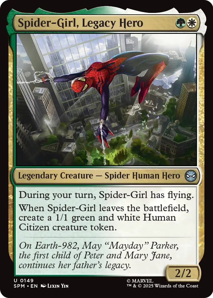 2025 Magic: The Gathering Marvel's Spider-Man 2025 Magic: The Gathering Marvel's Spider-Man #149 trading card