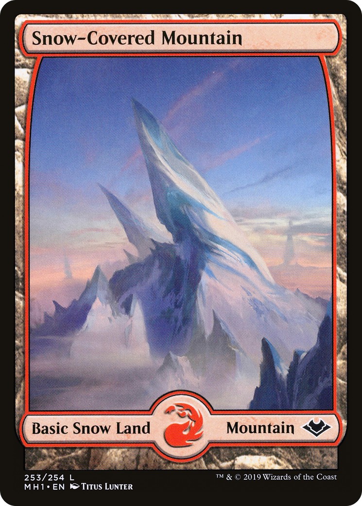 Snow-Covered Mountain - Image 1