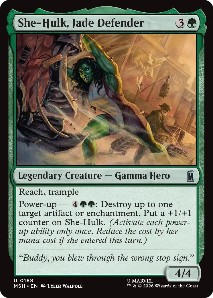 2026 Magic: The Gathering Marvel Super Heroes 2026 Magic: The Gathering Marvel Super Heroes #188 trading card
