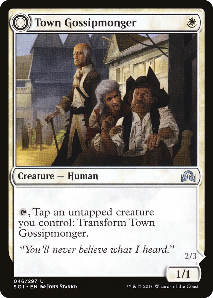 Town Gossipmonger // Incited Rabble - Image 1