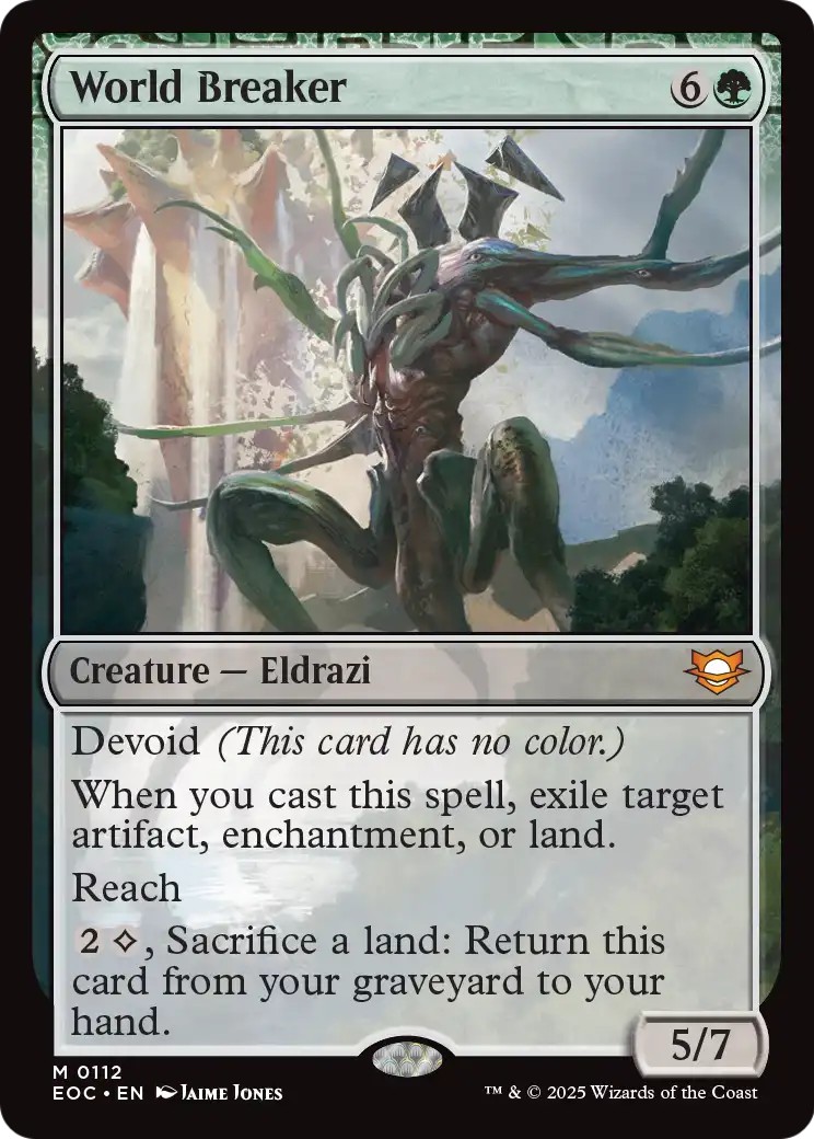 2025 Magic: The Gathering Edge of Eternities 2025 Magic: The Gathering Edge of Eternities #112 trading card