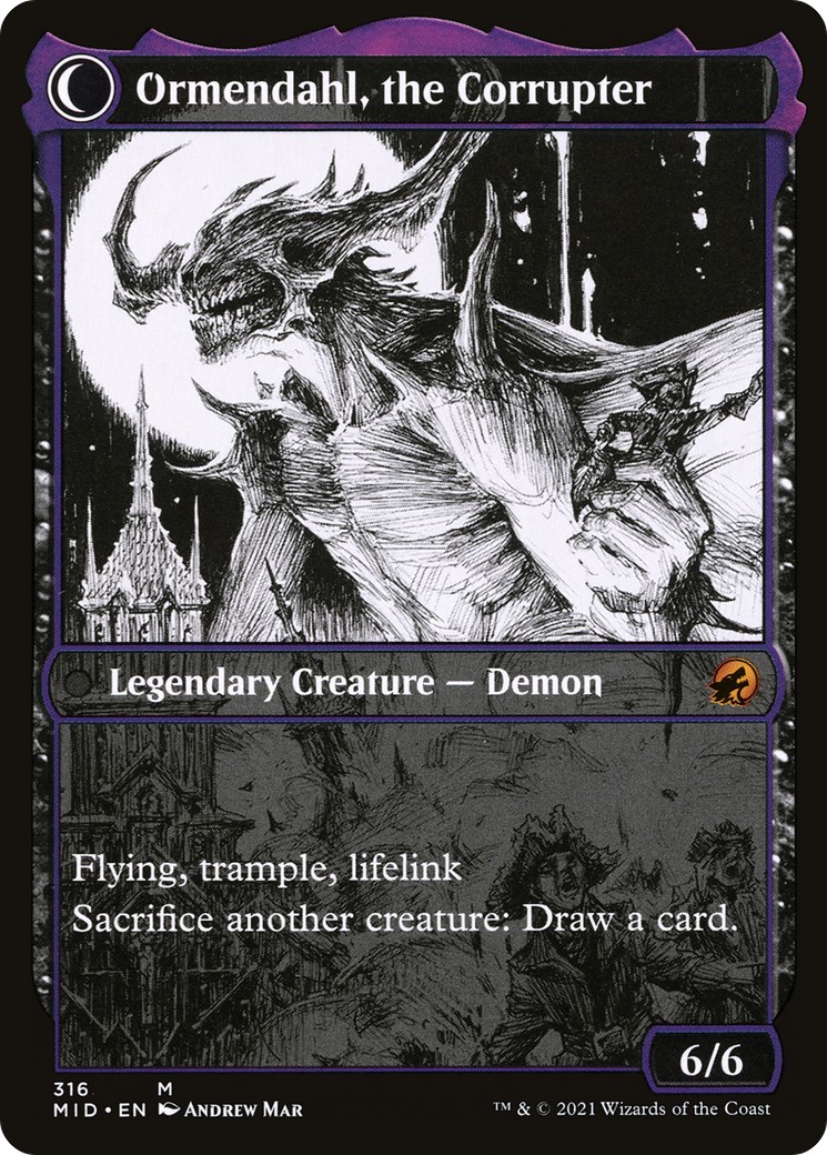 Jerren, Corrupted Bishop // Ormendahl, the Corrupter thumbnail 2