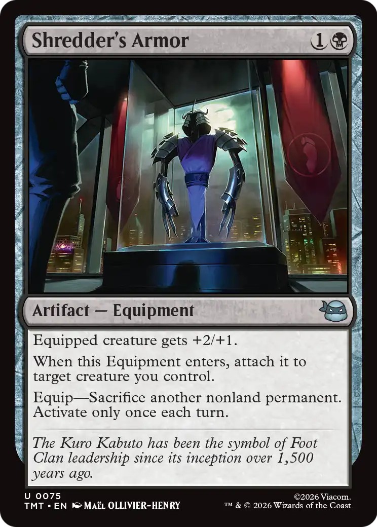 Shredder's Armor - Image 1