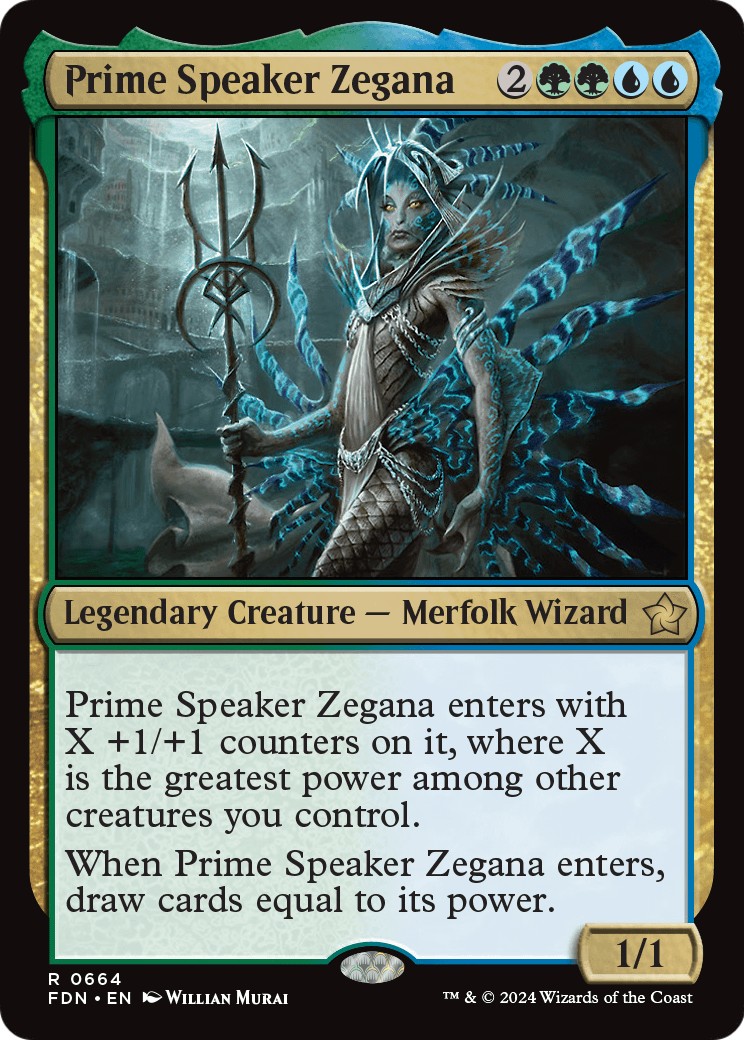 2024 Magic: The Gathering Foundations 2024 Magic: The Gathering Foundations #664 trading card