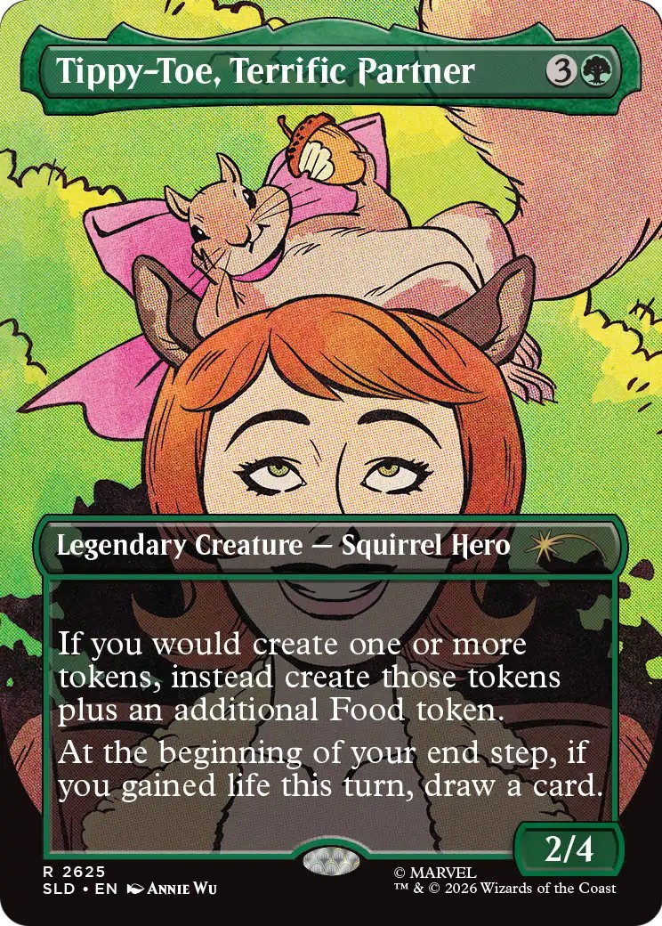 2026 Magic: The Gathering Secret Lair Drop 2026 Magic: The Gathering Secret Lair Drop #2625 trading card