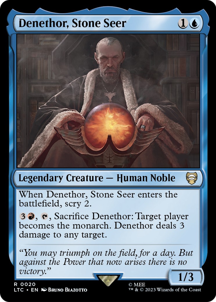 2023 Magic: The Gathering Tales of Middle-earth 2023 Magic: The Gathering Tales of Middle-earth #20 trading card