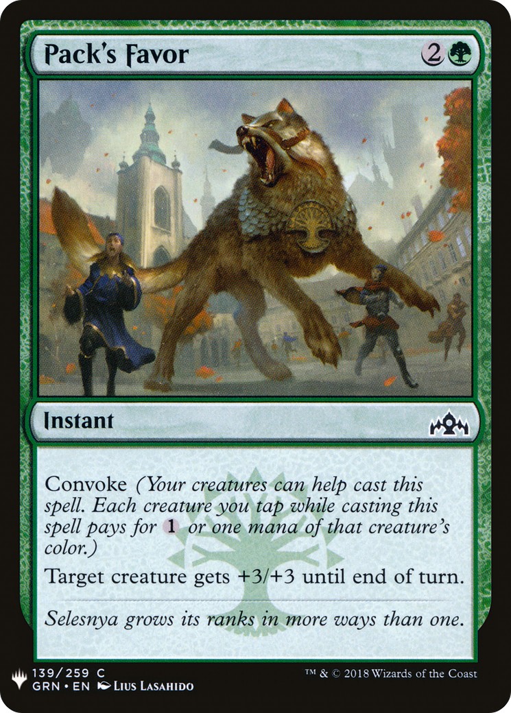 Pack's Favor - Image 1