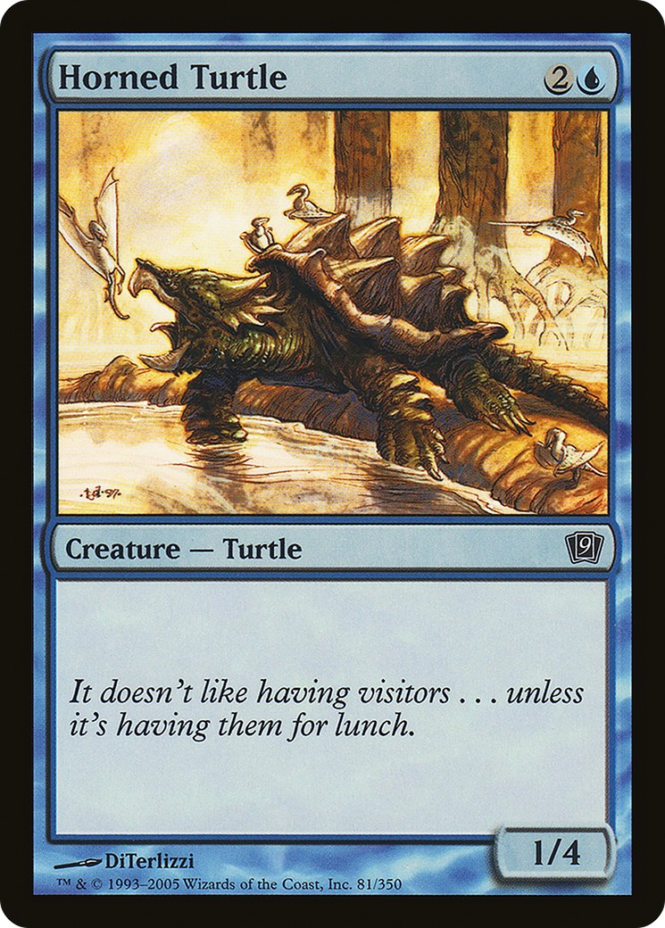Horned Turtle - Image 1