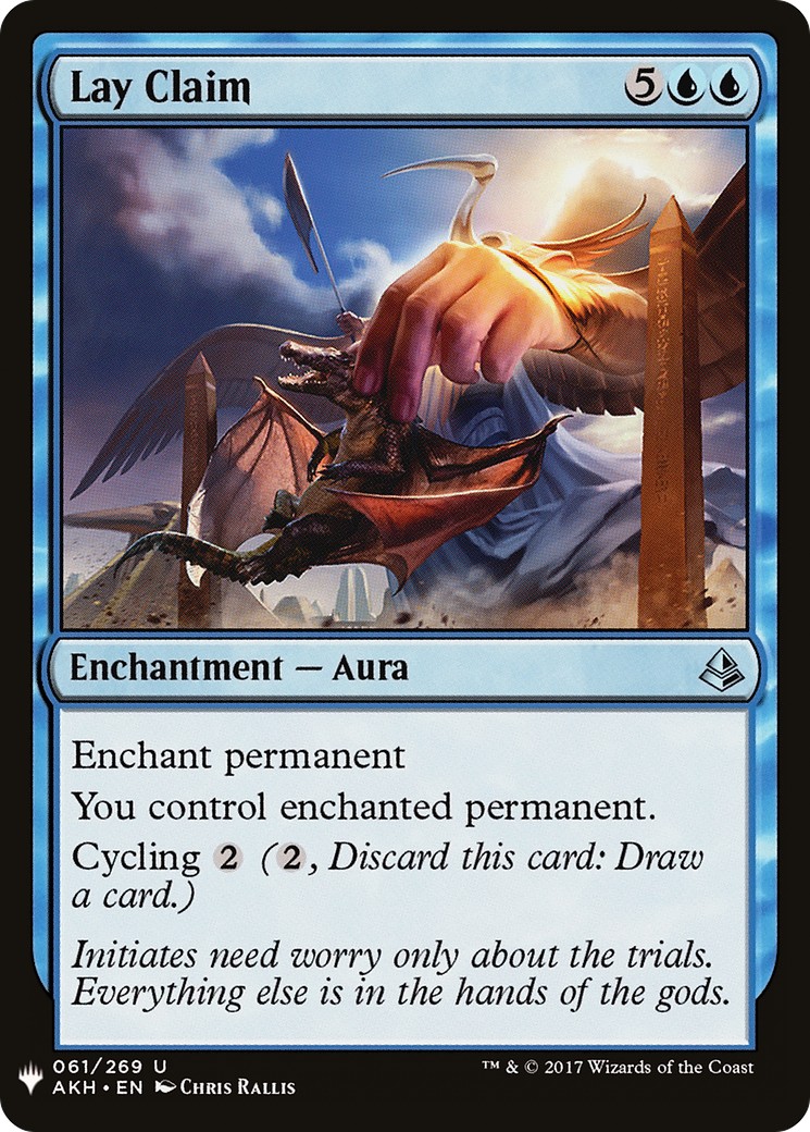 2019 Magic: The Gathering The List 2019 Magic: The Gathering The List #AKH-61 trading card