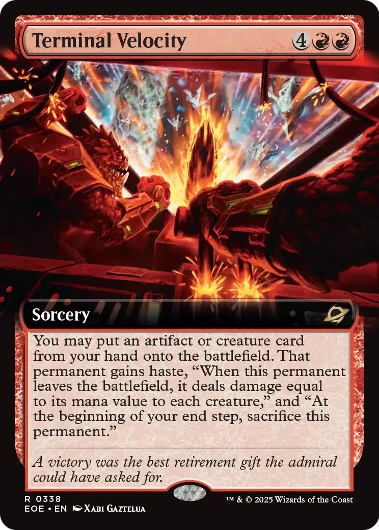 2025 Magic: The Gathering Edge of Eternities 2025 Magic: The Gathering Edge of Eternities #338 trading card