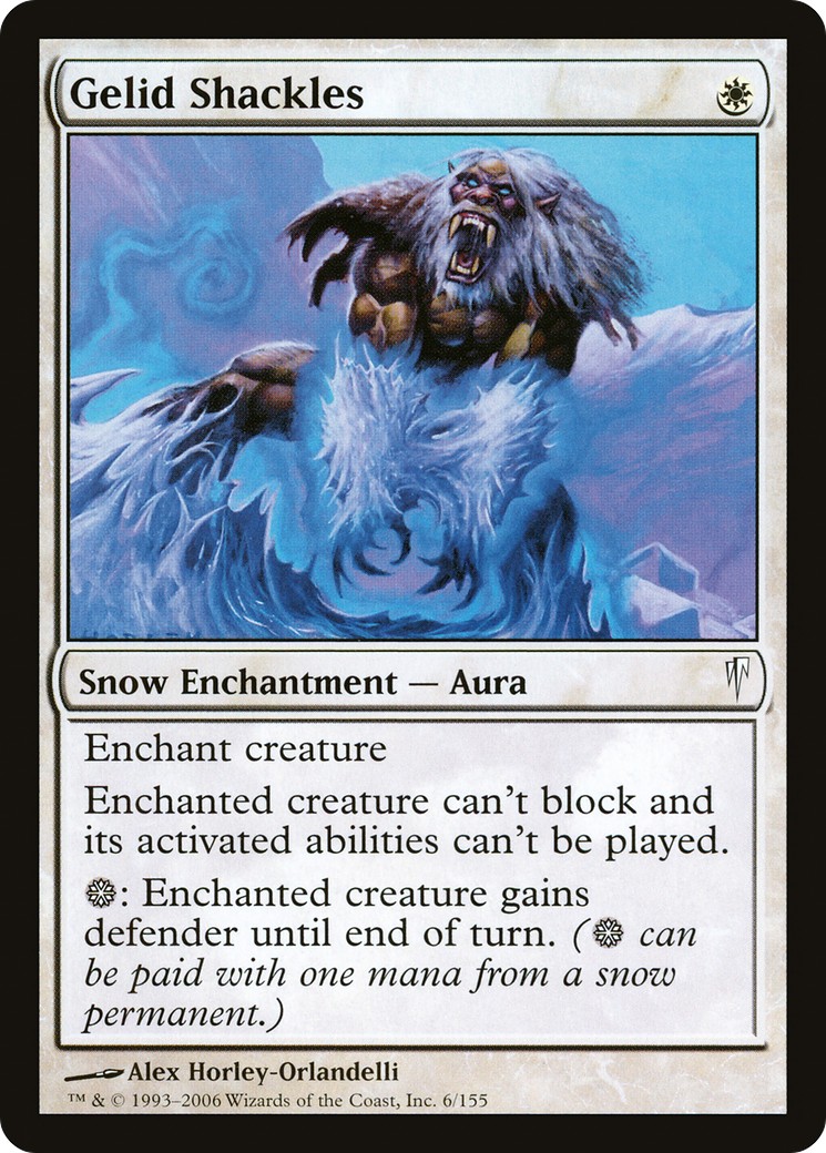 2006 Magic: The Gathering Coldsnap 2006 Magic: The Gathering Coldsnap #6 trading card