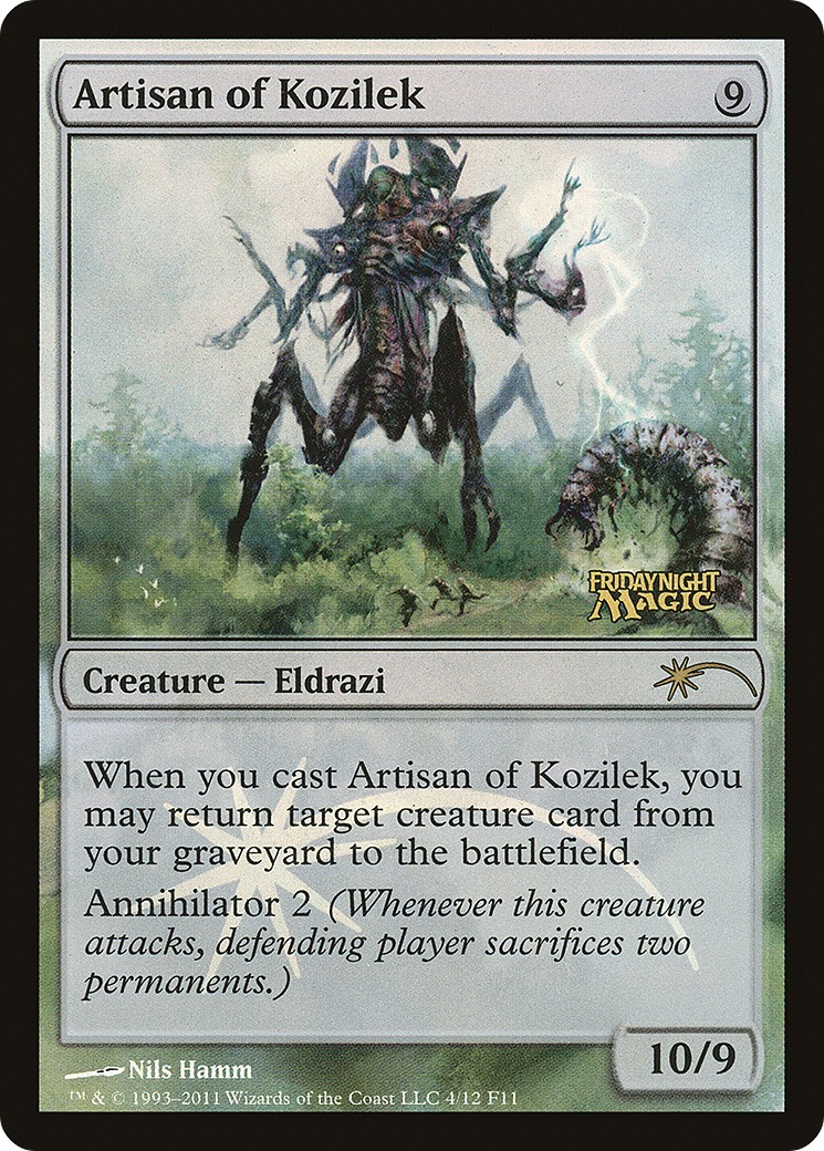 2011 Magic: The Gathering Friday Night Magic 2011 Magic: The Gathering Friday Night Magic #4 trading card