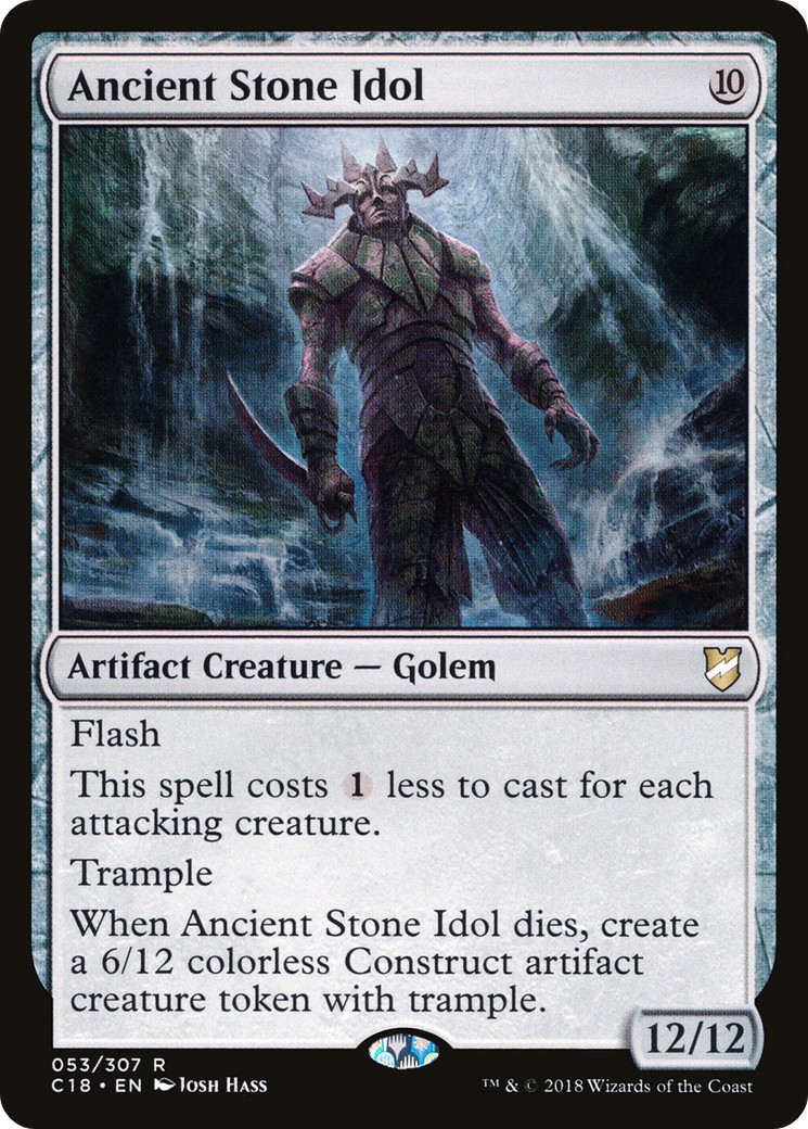 Ancient Stone Idol - Image 1
