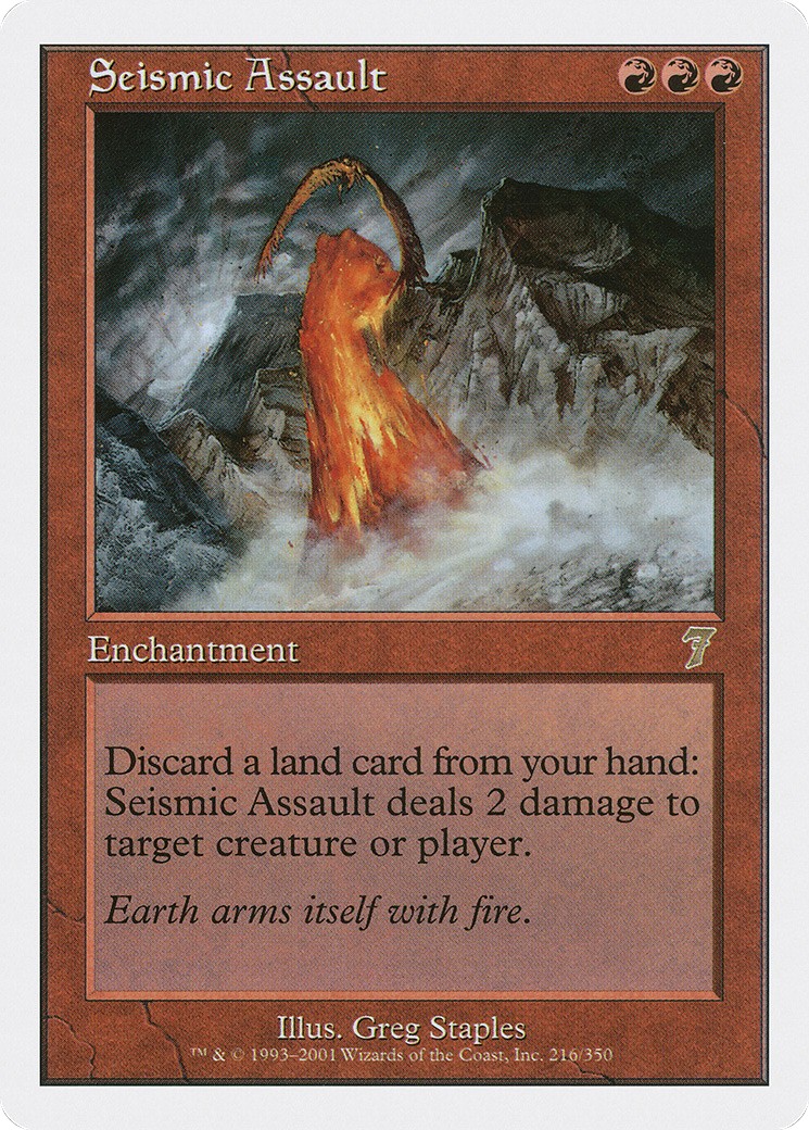 2001 Magic: The Gathering Seventh Edition 2001 Magic: The Gathering Seventh Edition #216 trading card