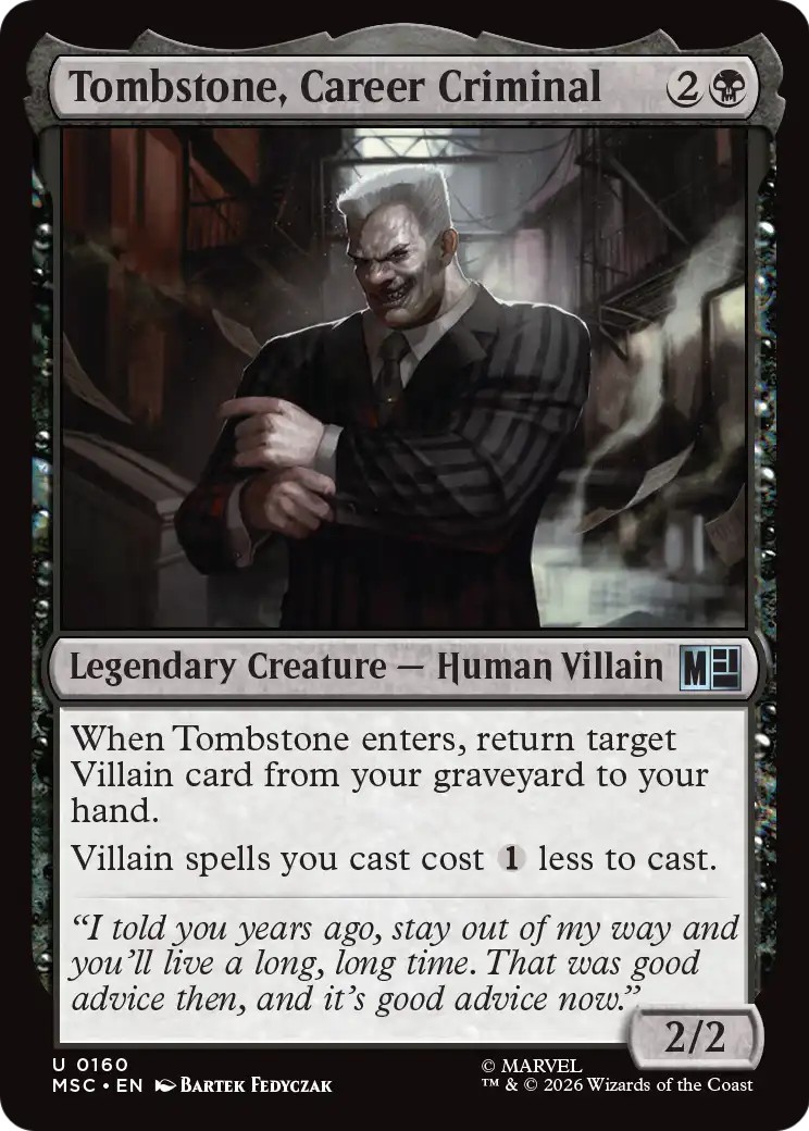 2026 Magic: The Gathering Marvel Super Heroes 2026 Magic: The Gathering Marvel Super Heroes #160 trading card