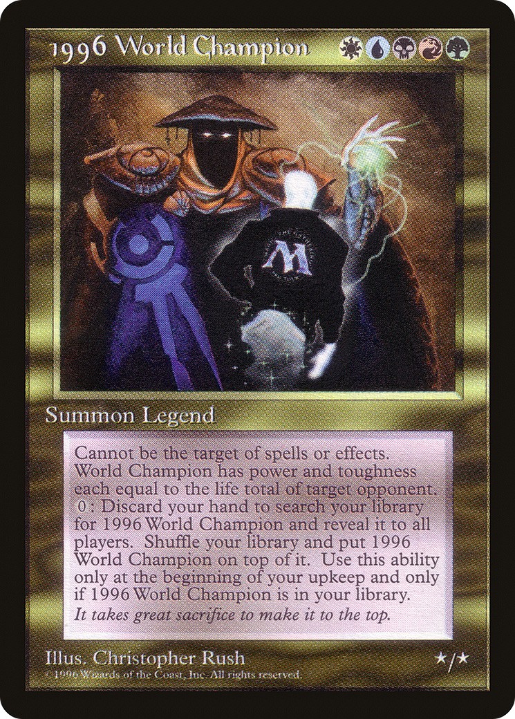 1996 World Champion - Image 1