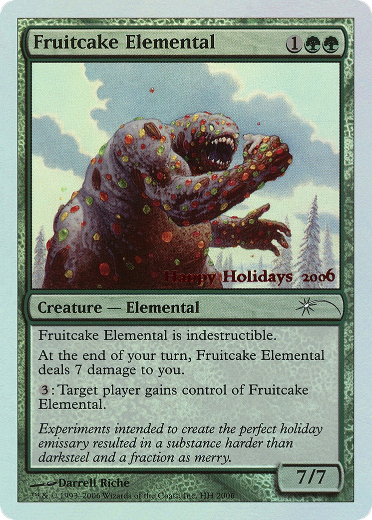 Fruitcake Elemental - Image 1