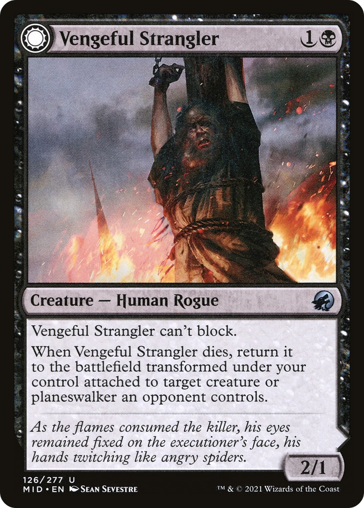 2021 Magic: The Gathering Innistrad: Midnight Hunt 2021 Magic: The Gathering Innistrad: Midnight Hunt #126 trading card