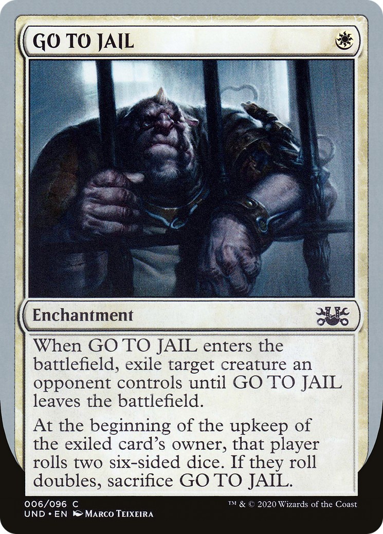 2020 Magic: The Gathering Unsanctioned 2020 Magic: The Gathering Unsanctioned #6 trading card