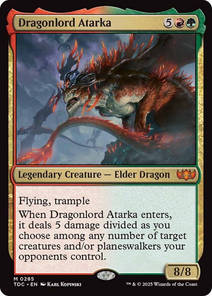 2025 Magic: The Gathering Tarkir: Dragonstorm 2025 Magic: The Gathering Tarkir: Dragonstorm #285 trading card