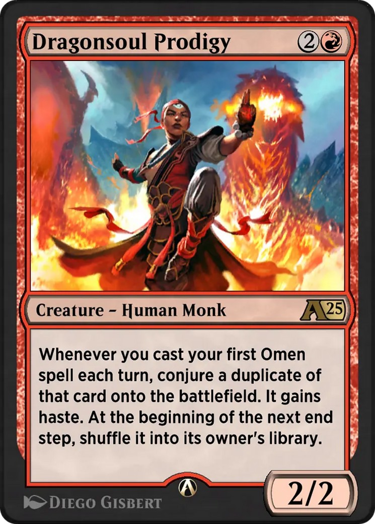 2025 Magic: The Gathering Alchemy: Tarkir Dragonsoul Prodigy #11 trading card