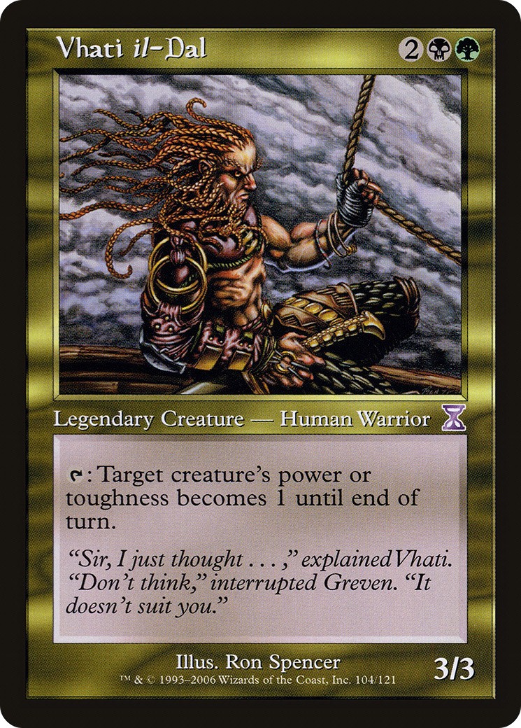 2006 Magic: The Gathering Time Spiral 2006 Magic: The Gathering Time Spiral #104 trading card