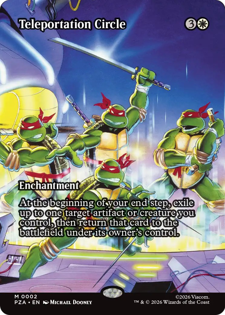 2026 Magic: The Gathering Teenage Mutant Ninja Turtles Source Material 2026 Magic: The Gathering Teenage Mutant Ninja Turtles