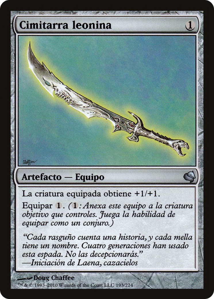 2011 Magic: The Gathering Salvat 2011 Magic: The Gathering Salvat #193 trading card