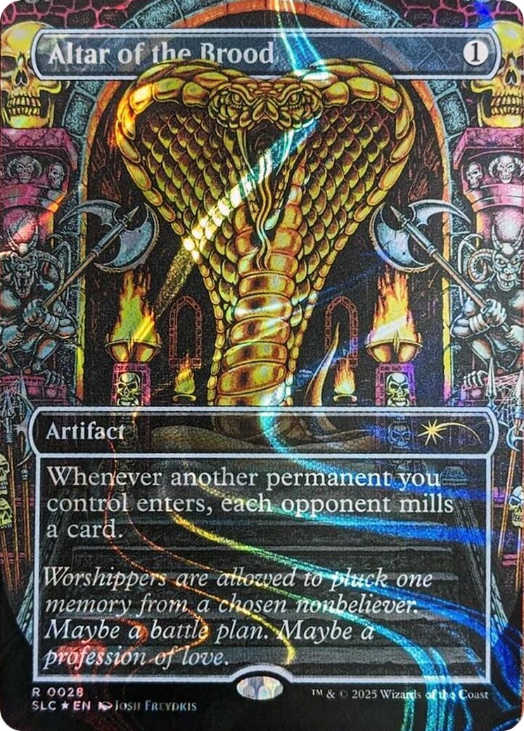 2025 Magic: The Gathering Secret Lair Countdown 2025 Magic: The Gathering Secret Lair Countdown #28 trading card