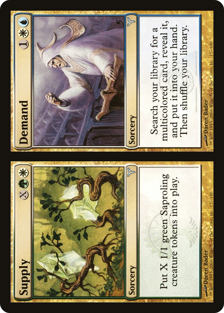 2006 Magic: The Gathering Dissension 2006 Magic: The Gathering Dissension #157 trading card