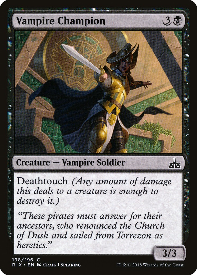 2018 Magic: The Gathering Rivals of Ixalan 2018 Magic: The Gathering Rivals of Ixalan #198 trading card