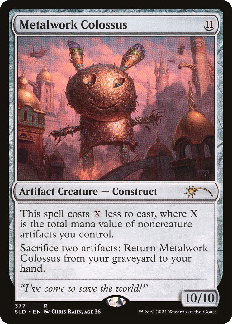 2021 Magic: The Gathering Secret Lair Drop 2021 Magic: The Gathering Secret Lair Drop #377 trading card