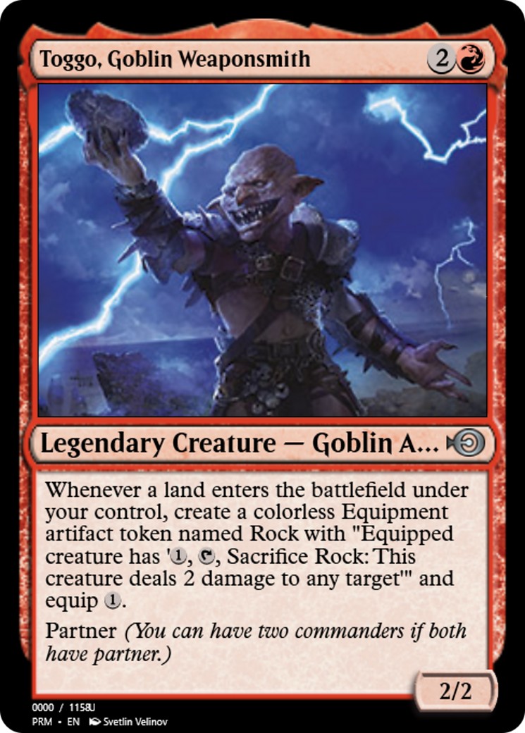 Toggo, Goblin Weaponsmith - Image 1