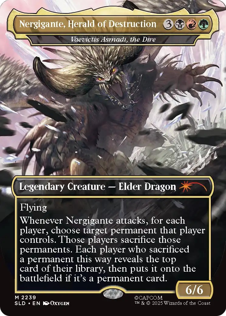 2025 Magic: The Gathering Secret Lair Drop 2025 Magic: The Gathering Secret Lair Drop #2239 trading card