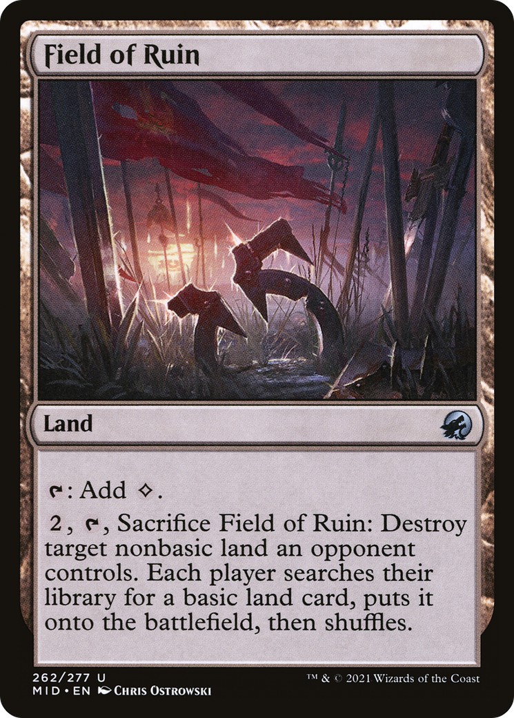 2021 Magic: The Gathering Innistrad: Midnight Hunt 2021 Magic: The Gathering Innistrad: Midnight Hunt #262 trading card