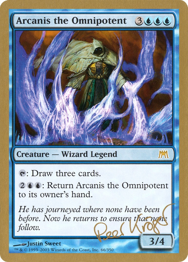 2003 Magic: The Gathering World Championship Decks 2003 Magic: The Gathering World Championship Decks #pk66 trading card
