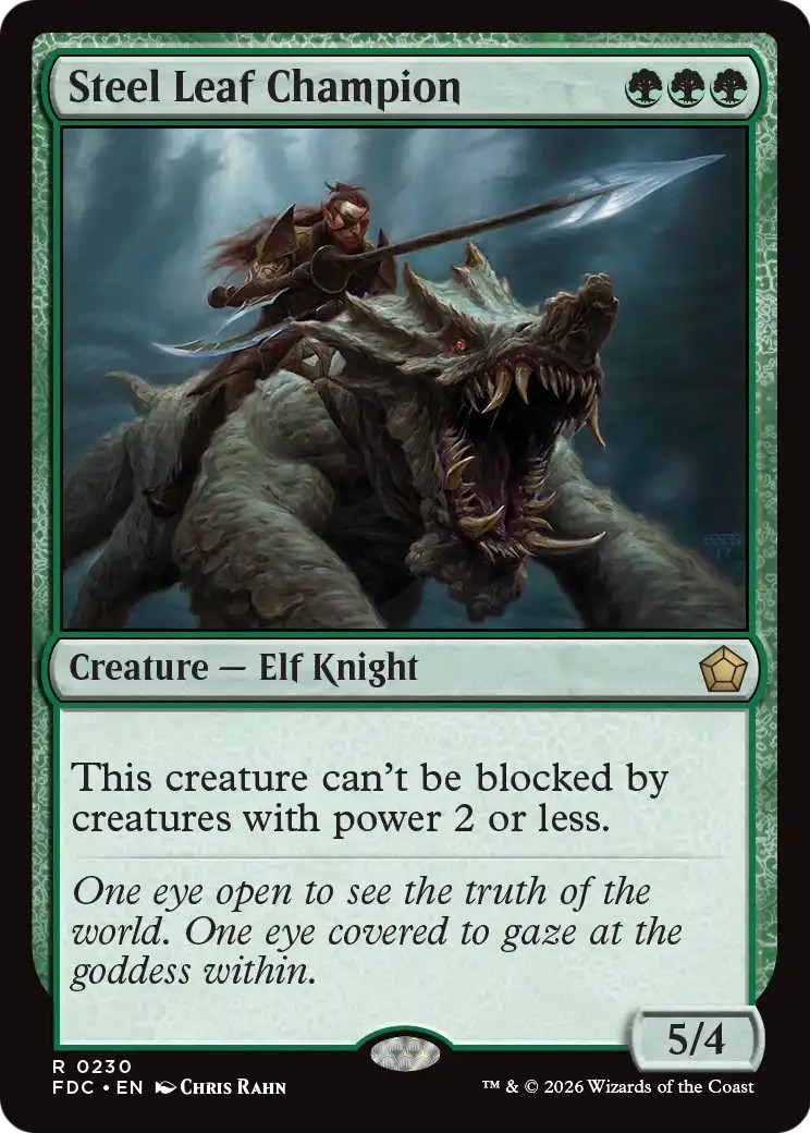 Steel Leaf Champion - Image 1