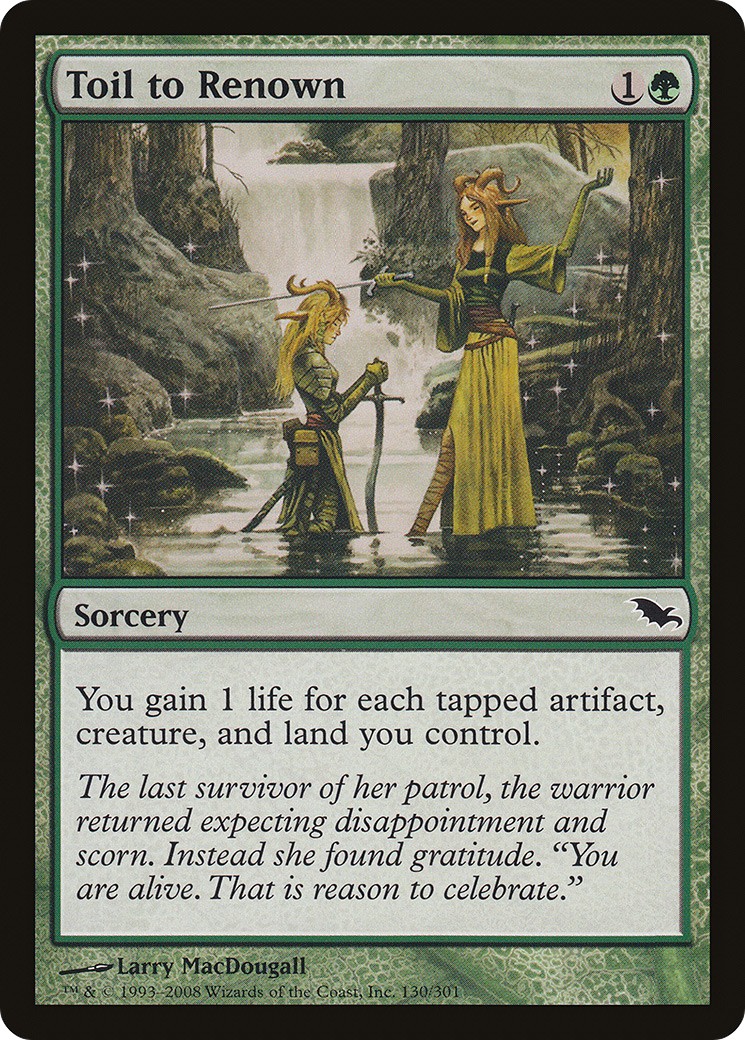 Toil to Renown - Image 1