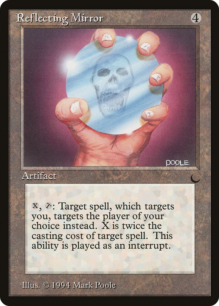 1994 Magic: The Gathering The Dark Reflecting Mirror #106 trading card