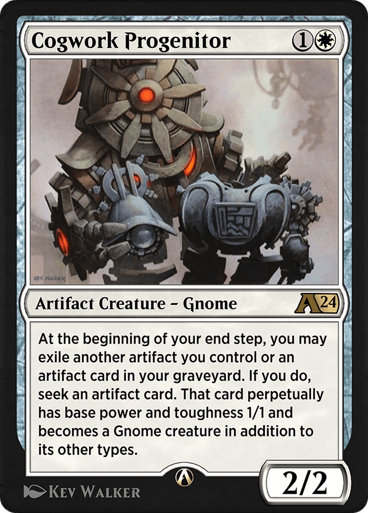 2023 Magic: The Gathering Alchemy: Ixalan Cogwork Progenitor #1 trading card