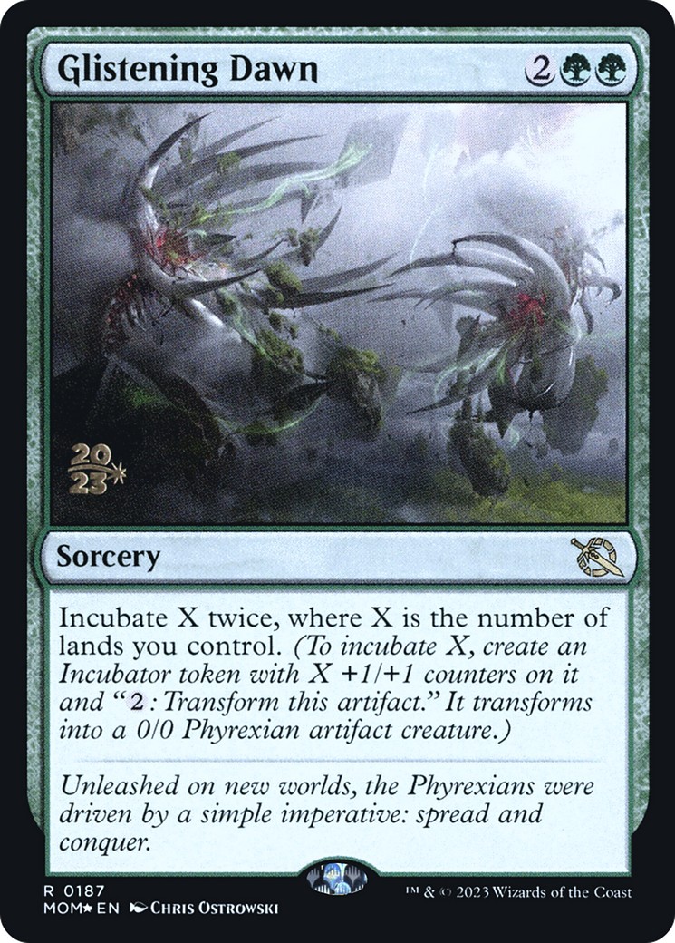 2023 Magic: The Gathering March of the Machine Promos 2023 Magic: The Gathering March of the Machine Promos #187s trading car