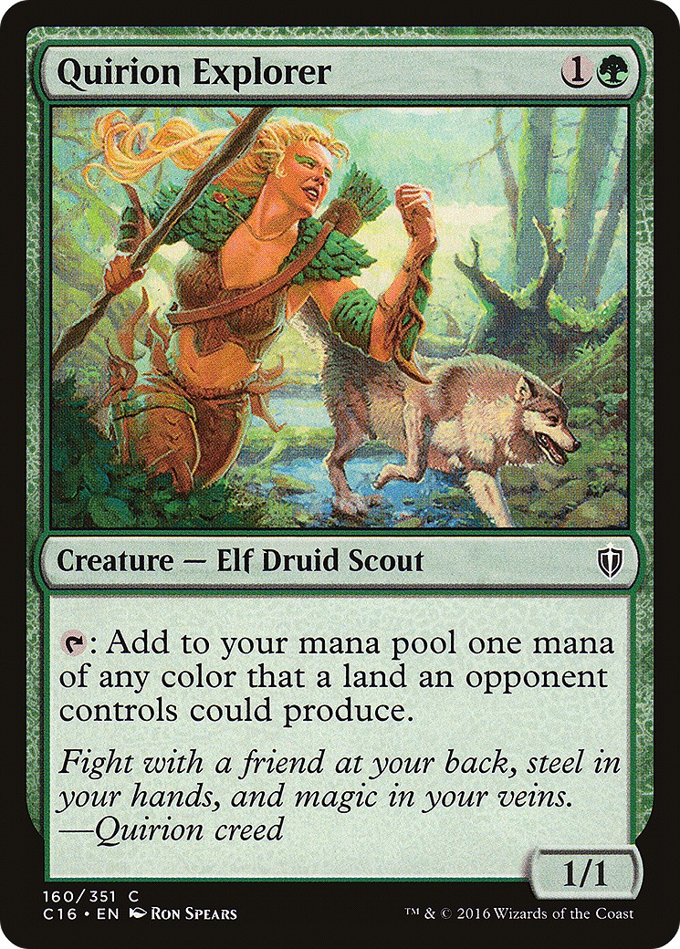 2016 Magic: The Gathering Commander 2016 Magic: The Gathering Commander #160 trading card