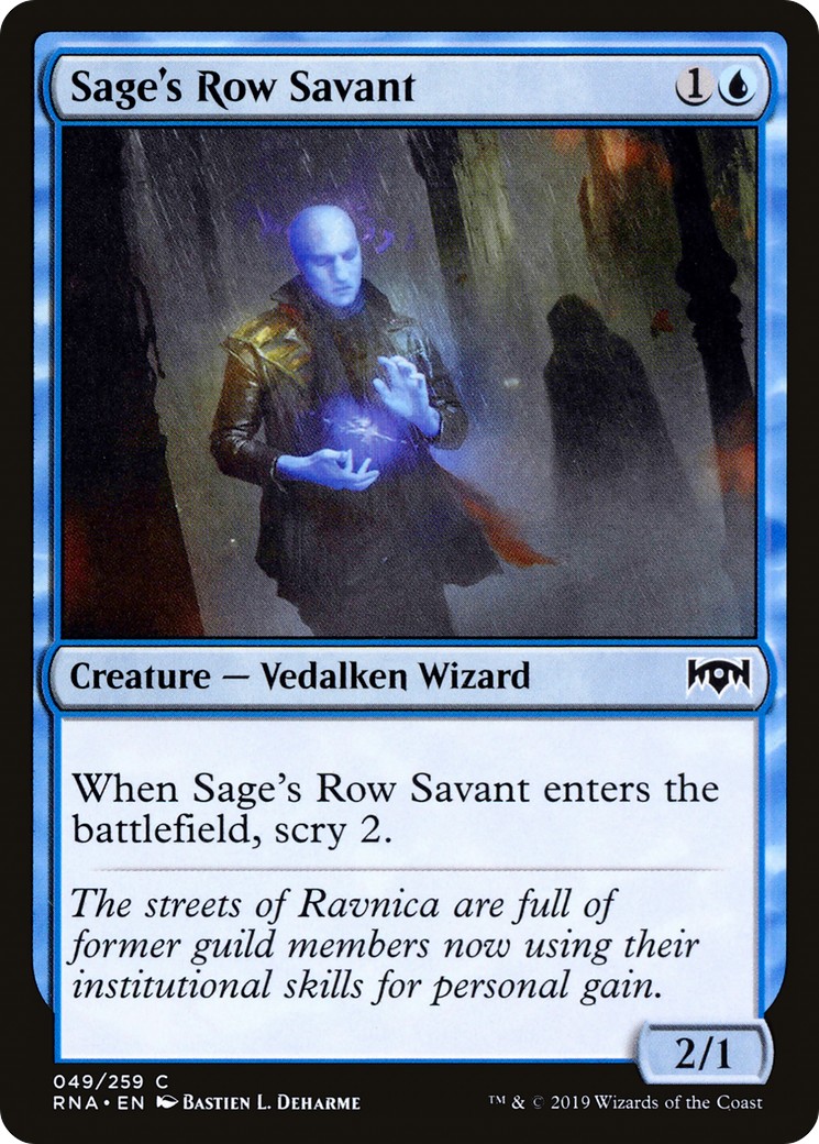 Sage's Row Savant - Image 1
