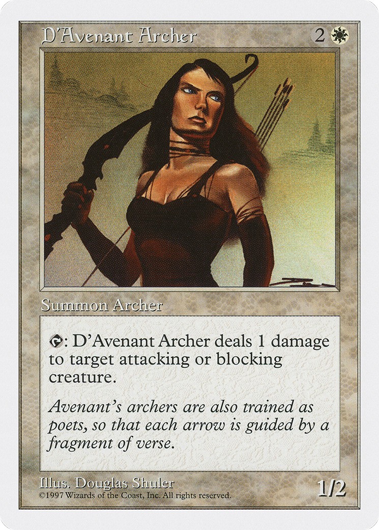 D'Avenant Archer - Image 1