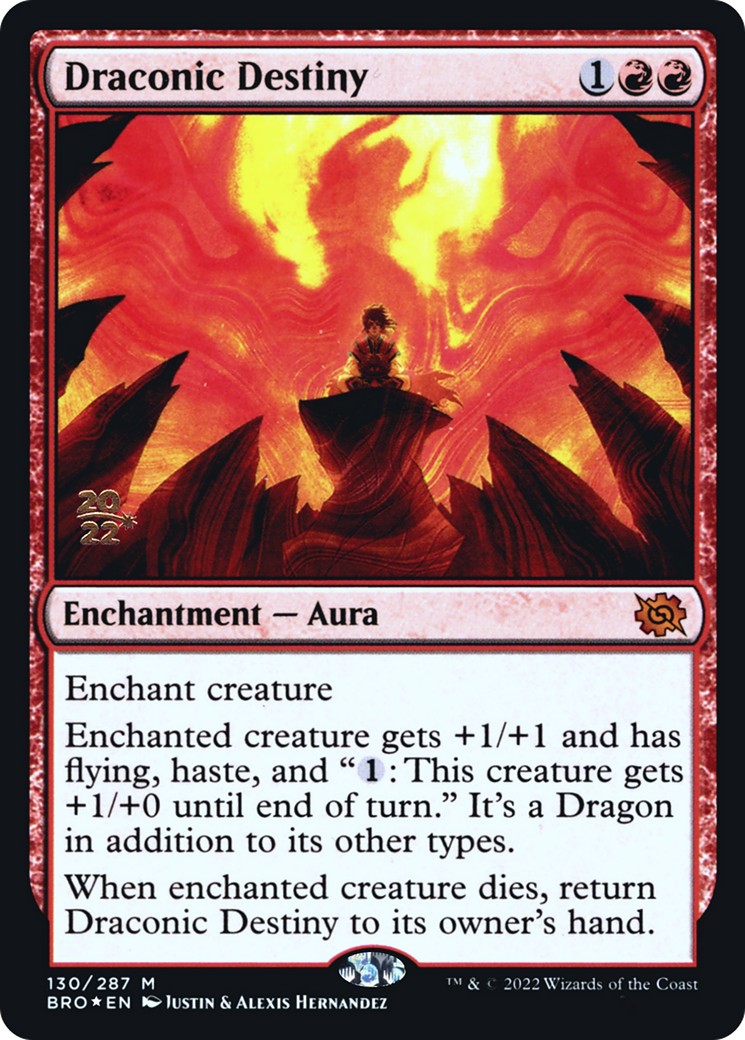 2022 Magic: The Gathering The Brothers' War Promos 2022 Magic: The Gathering The Brothers' War Promos #130s trading card