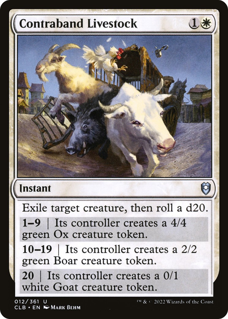 Contraband Livestock - Image 1