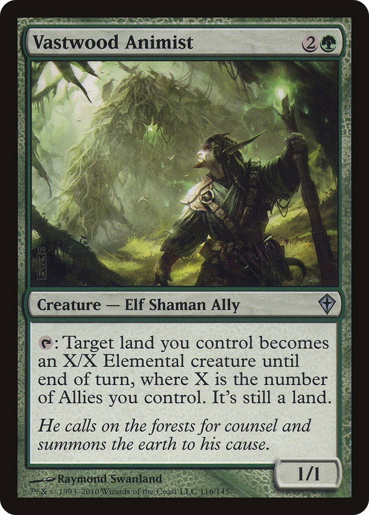 2010 Magic: The Gathering Worldwake 2010 Magic: The Gathering Worldwake #116 trading card