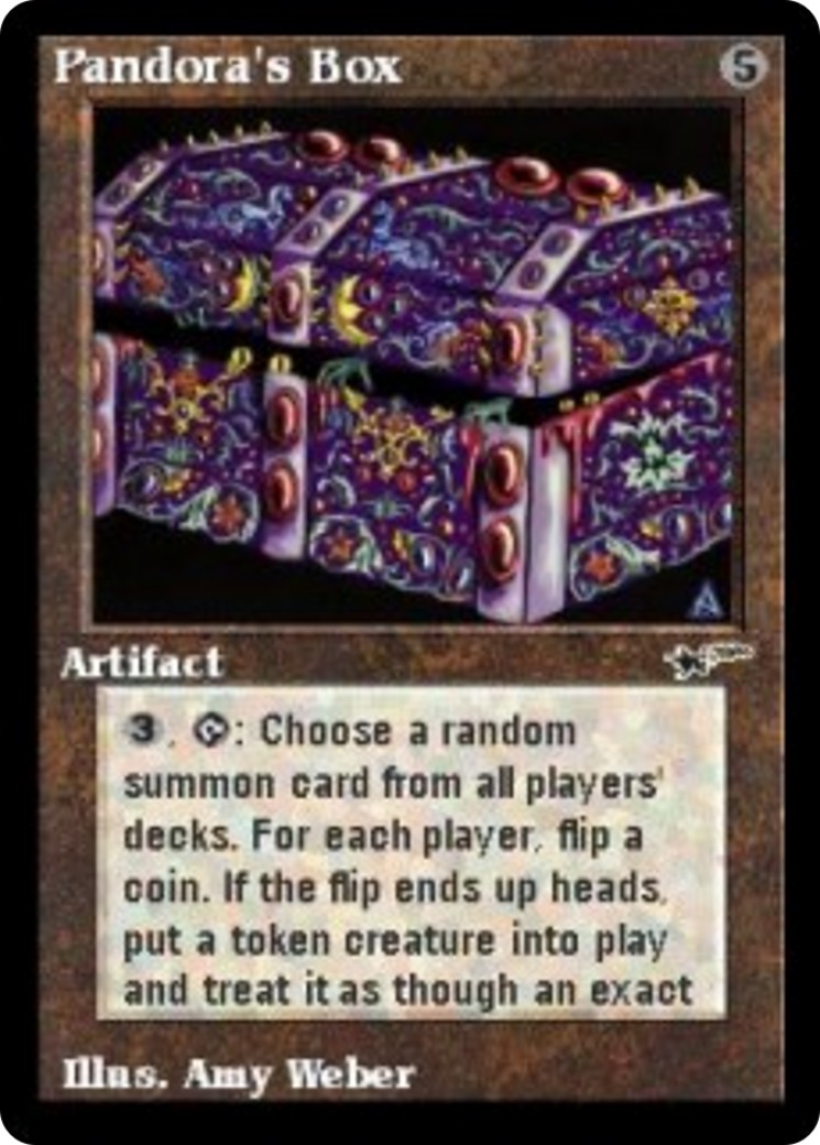 1997 Magic: The Gathering Astral Cards Pandora's Box #11 trading card