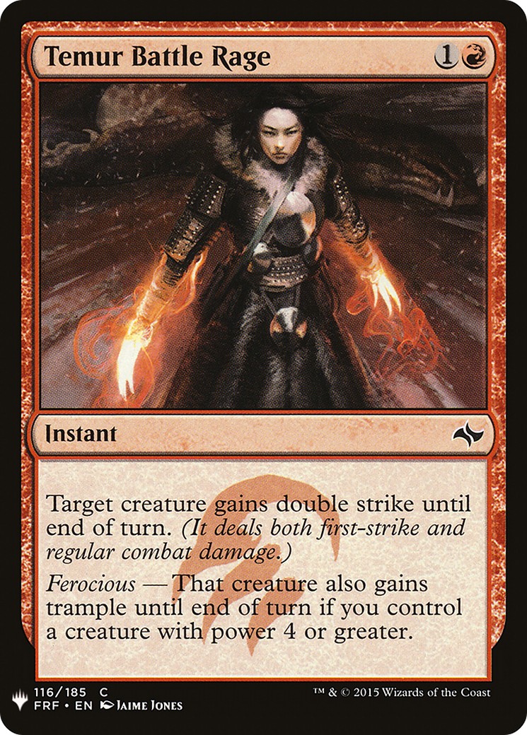 Temur Battle Rage - Image 1